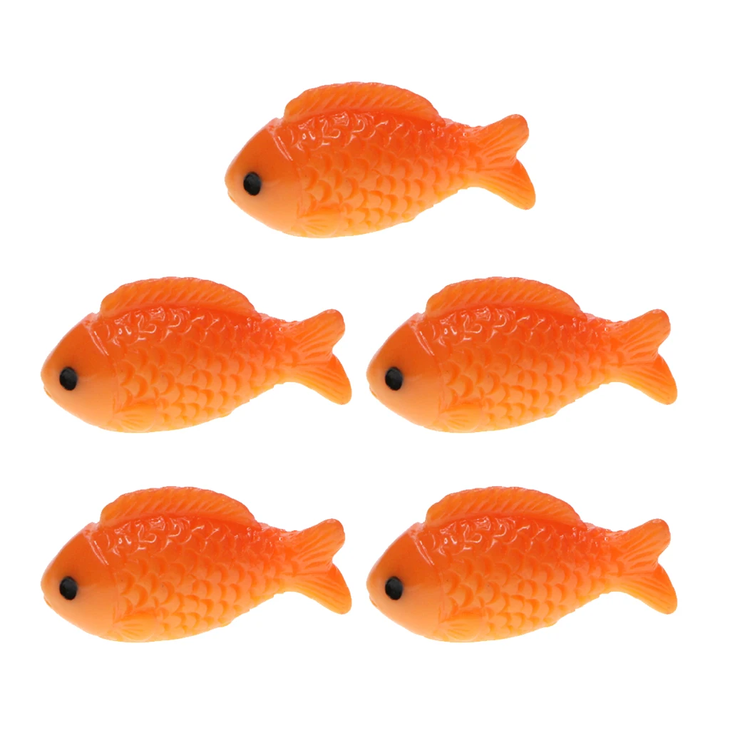 

MIni Cute Fish Garden Miniature House Craft Micro Landscape Ornament