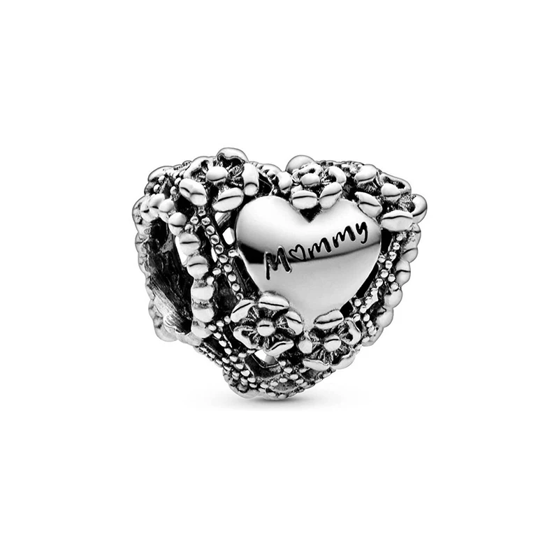 Fandola DIY Подходит для Pandora Браслеты из стерлингового серебра 925 пробы ажурные цветы