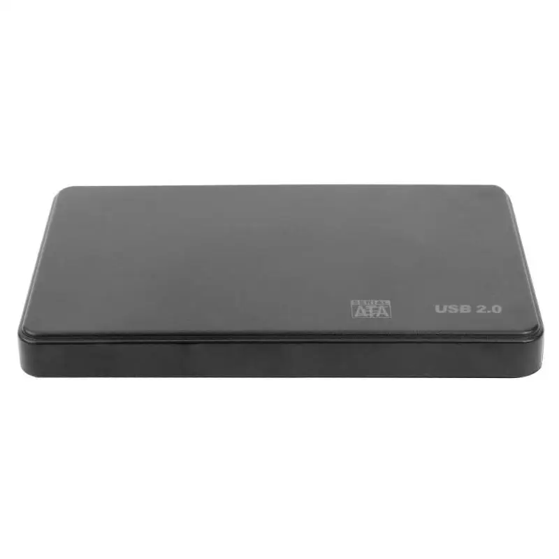 2.5 Inch HDD Case SSD Box Sata to USB 2.0 Adapter Free 480 Mbps Box Hard Drive Enclosure Support 2TB HDD Disk For Windows Mac OS