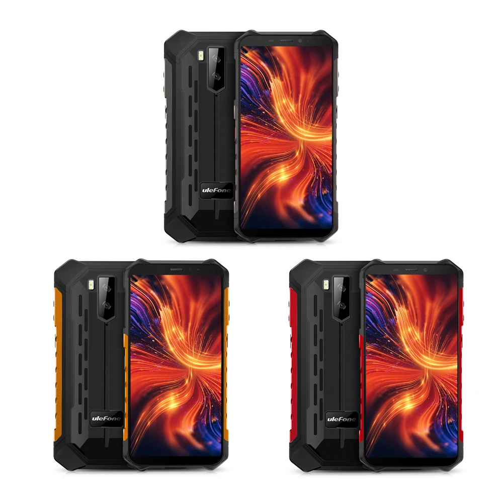 Ulefone Armor X5 4G Phablet 5000mAh 5.5 inch Smartphone Octa Core 3GB RAM 32GB ROM 13MP Dual Rear Cameras Dual SIM Mobile Phone