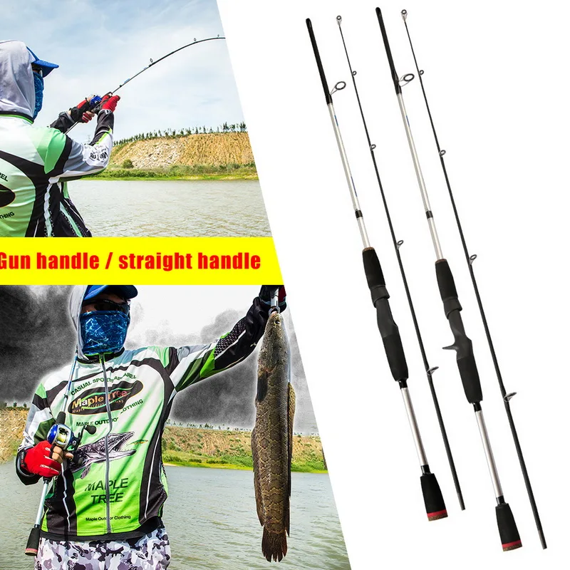 

Telescopic Rock Fishing Rod Spinning fly Carp Feeder carbon fiber 1.65M 18M 2.1M 2.4M Mini travel Rod Reel seat