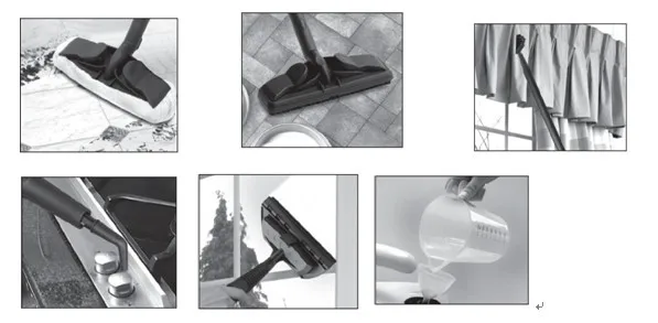 Multifunctional Steam Cleaner Car Sauna Machine High Pressure Cleaning Car Air Conditioning Fumigation Sterilization