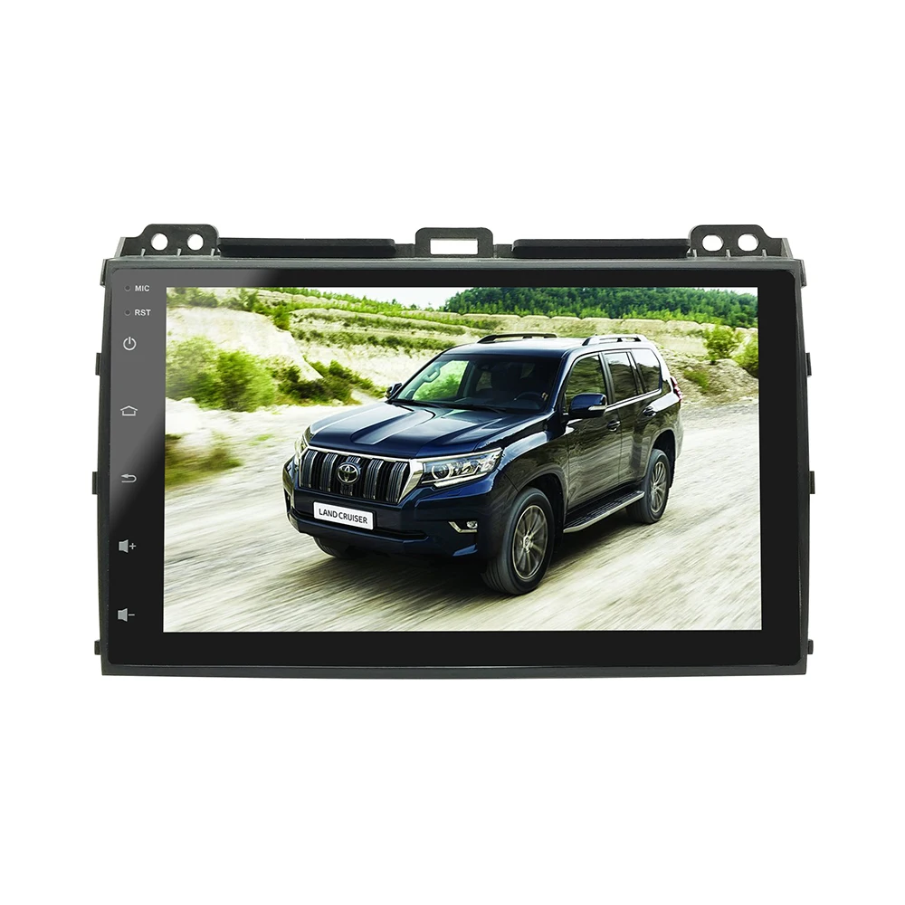2 din Android 9 0 Автомобильный DVD радио мультимедиа для Toyota Prado 120 2004 2009 автомобильный