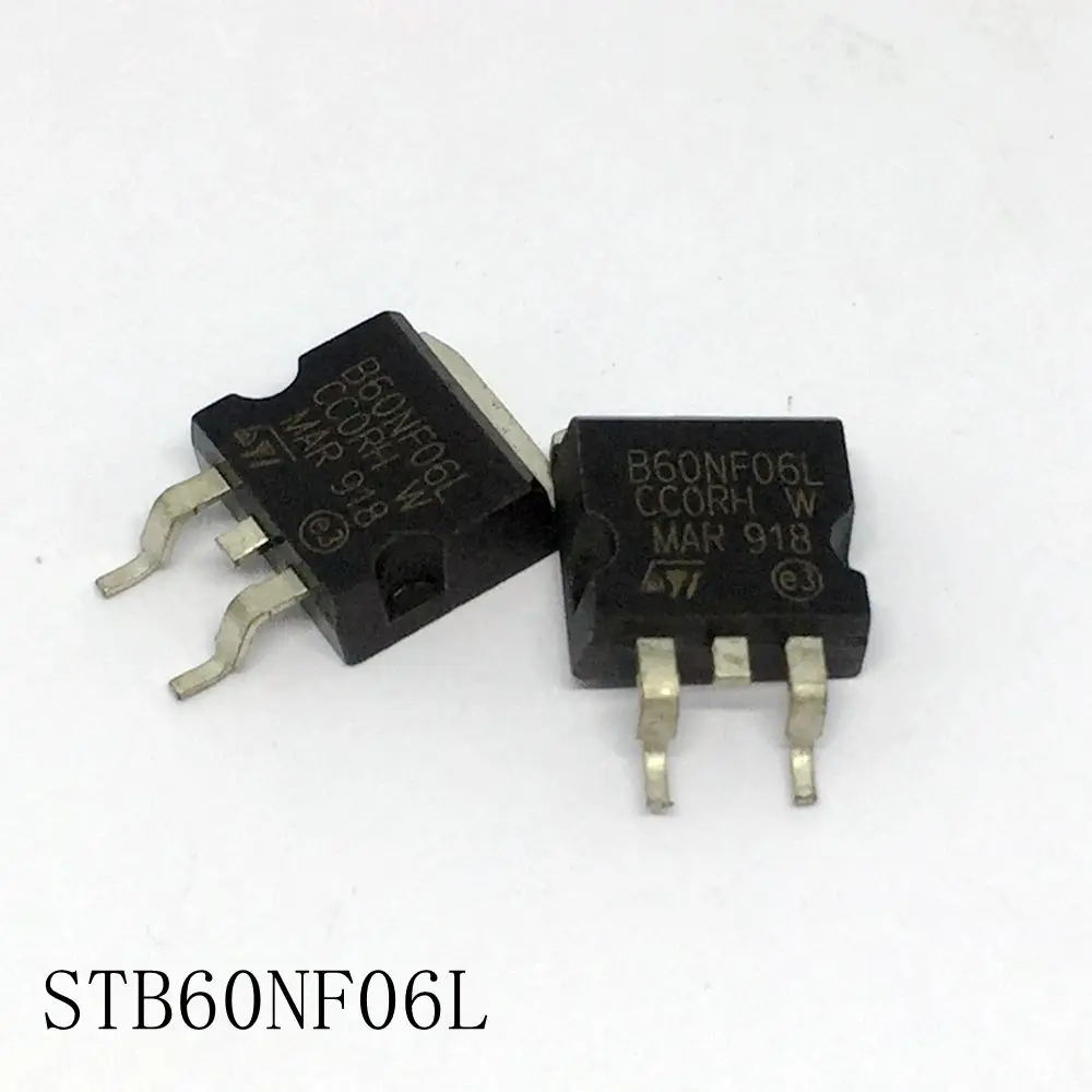 MOS STB60NF06L TO-263 60A/60V 10 шт./лот Новинка