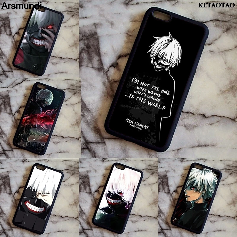 KETAOTAO Famous Tokyo Ghoul Ken Kaneki Phone Cases for Samsung S4 5 6 7 8 plus edge Note 3 4 Case Soft TPU Rubber Silicone |