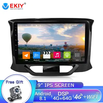 

EKIY 9'' IPS Car Radio For LADA X Ray Xray 2015 2016 2017 2019 Car Radio Multimedia Player Navigation GPS Android 8.1 2 Din Dvd