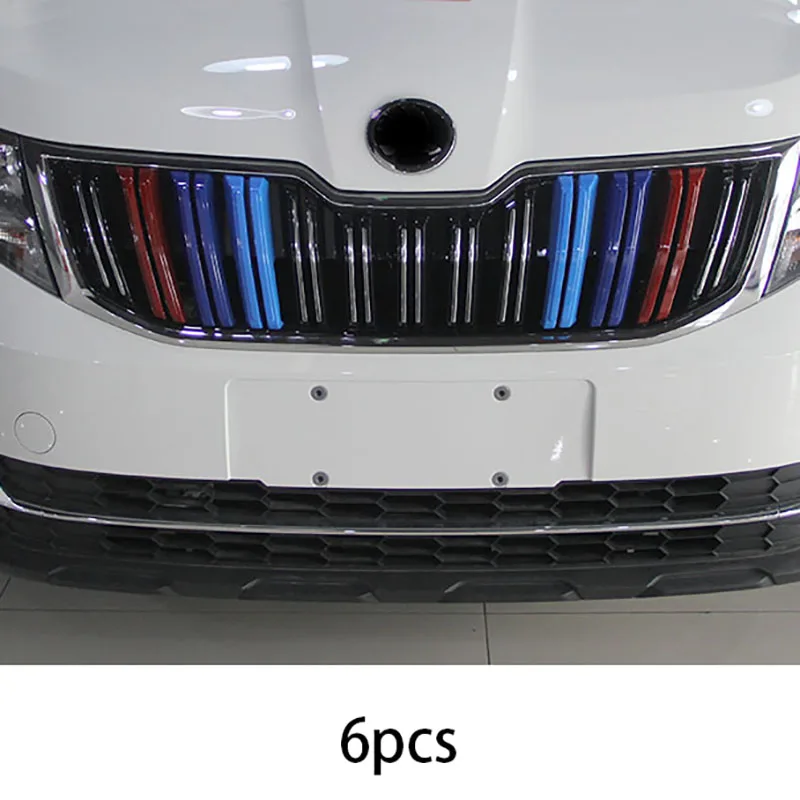 for SKODA KAMIQ 2018-2020 front grille triband Decorative strip