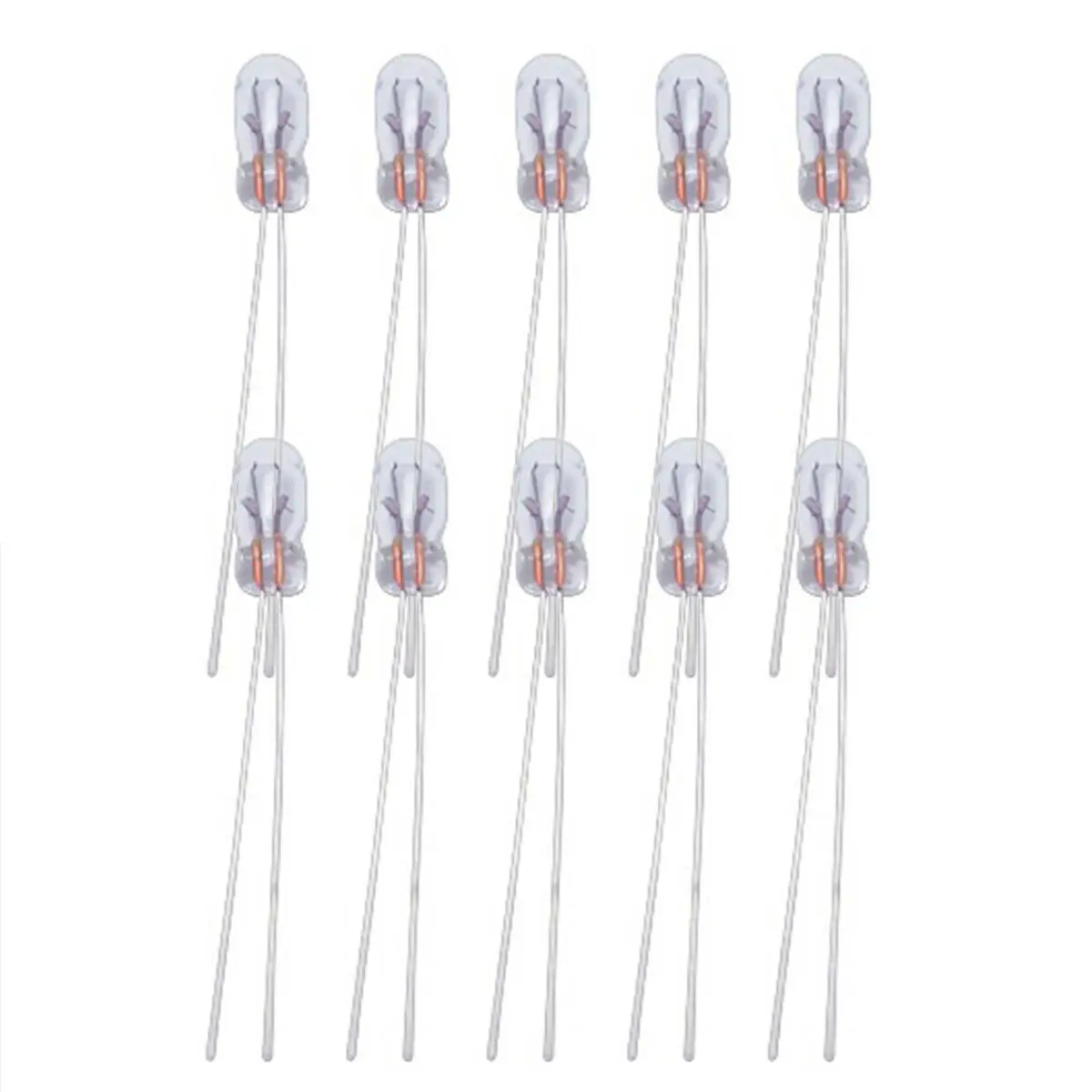 Lamp Light Bulb 10x Miniature 3/4/5mm 6/12/24V Edison Incandescent Filament Rice