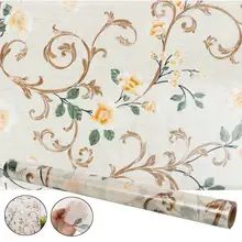 Оконная стеклянная пленка, Наклейка 45 см* 2 м, статическое покрытие, матовая защитная пленка для экрана, наклейки, s украшение, для дома, кухни, ванной комнаты