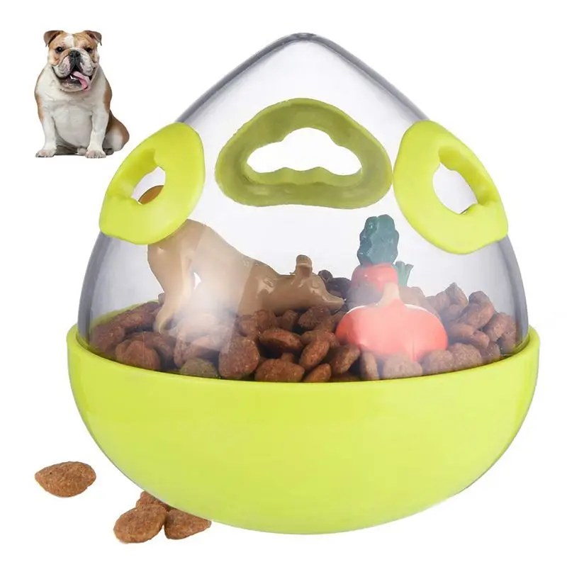 Собака лакомство мяч интерактивные Pet еда утечки мяч забавные собаки еда диспенсер практичный Iq лакомство дозирующая игрушка с прозрачным