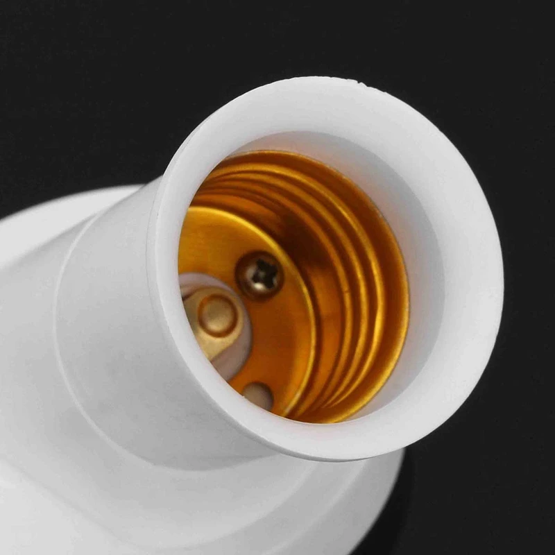 Lamp Bulb Holder E27 45 Degree Angle Oblique Screw Socket Wall Lamp Adapter Converter AC 250V 4A 1pcs