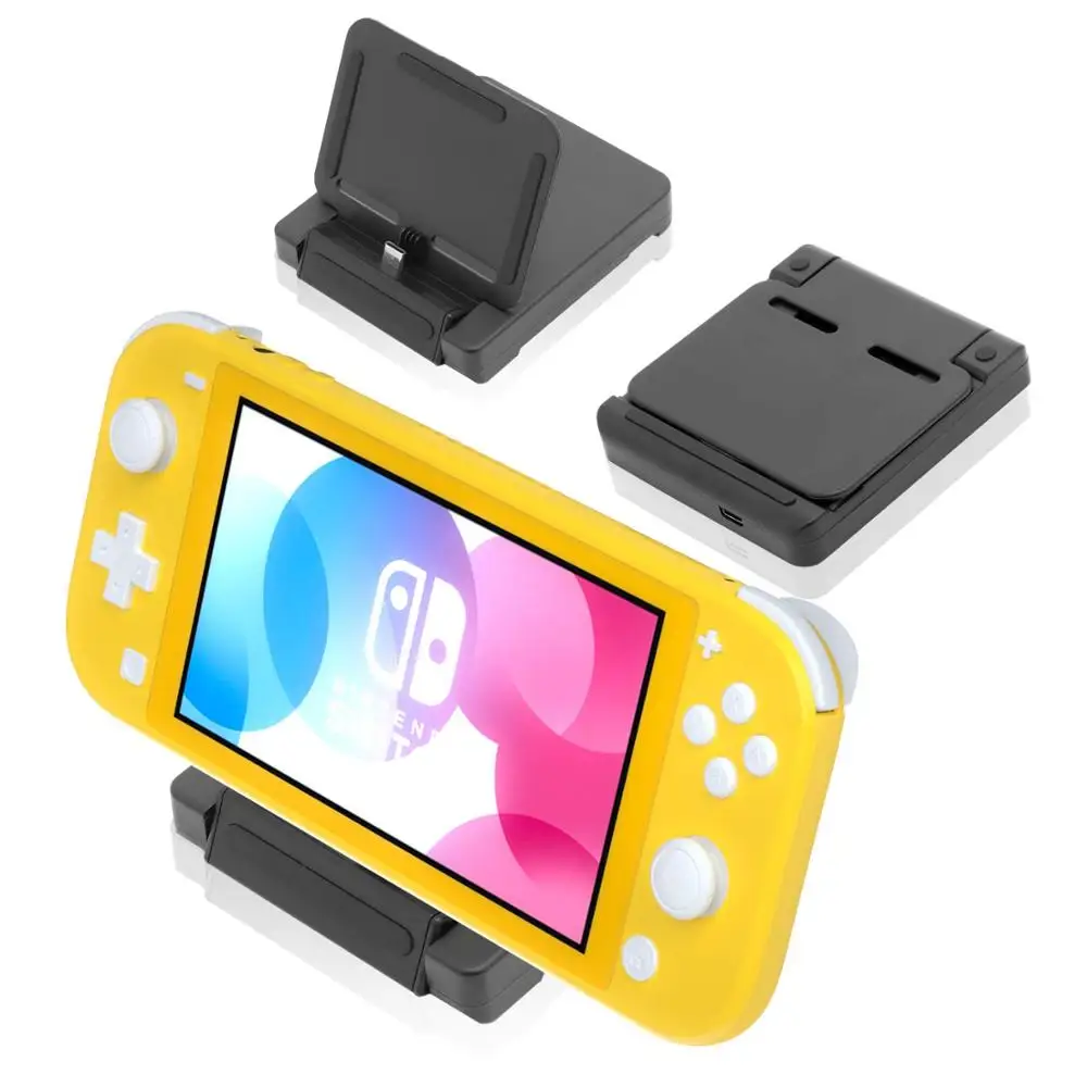 Зарядная док-станция для nintendo Switch Lite, зарядная подставка для kingd Switch Lite и переключатель с 2 игровыми слотами и 1 кабелем usb type-C