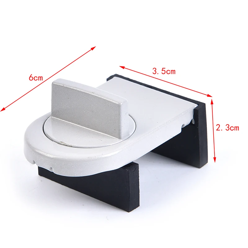 1 Pcs Adjustable Security Door Latch Mobile Window Insurance Lock Anti-theft Protection Lock Window Stoppers Accessories