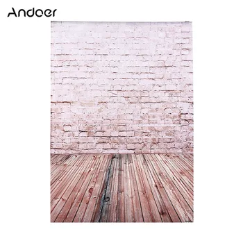 

2 * 3m/6.6 * 9.8ft Large Photography Backdrop Background Brick Wooden Floor Pattern for Baby Children Photo