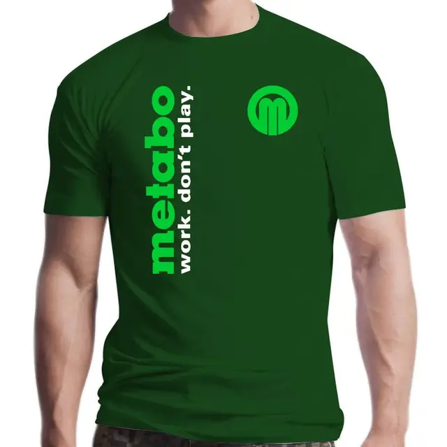 New 2021 Metabo T Shirt Logo Tee Mens 