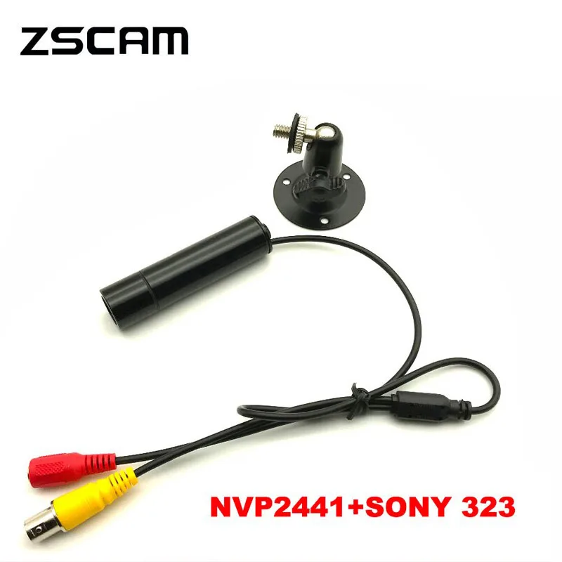 

ZSCAM HD 1080P 2MP AHD Home Security CCTV Mini Bullet Star Light Camera 2441+Sony IMX323 AHD Indoor Wired Color CCTV Video Cam