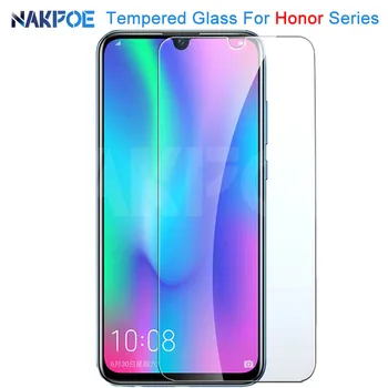 Перейти на Алиэкспресс и купить 9H Защитное стекло для Honor 20 10 9 8 Lite закаленное защитное стекло для экрана Honor 9X 8X V30 V20 V10 прозрачная стеклянная пленка