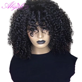 

Abijale 13x4 Lace Front Human Hair Wigs For Black Women Water Wave Wig With Baby Hair 150 Density Remy Hair