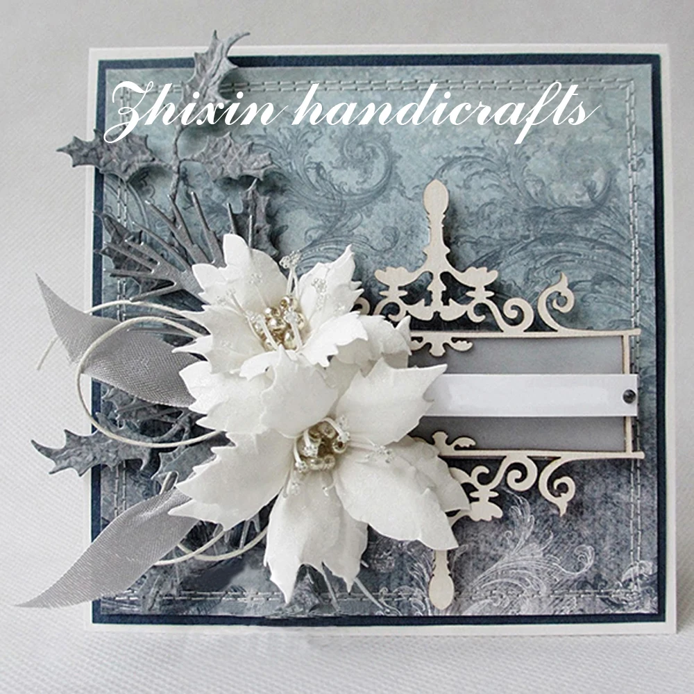 3 шт. набор цветов декоративные металлические режущие штампы трафареты для