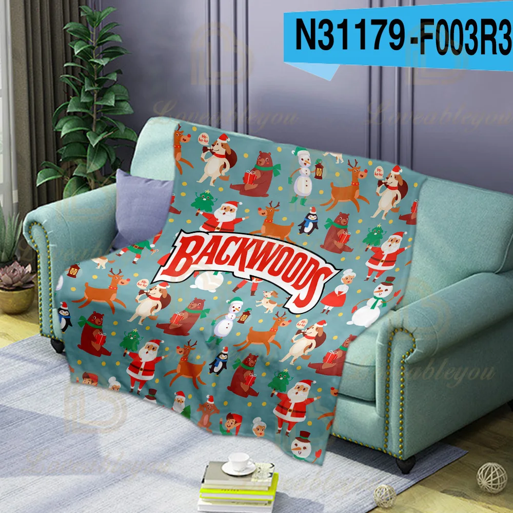 

Christmas Square Flannel Blanket Beds Solid Blankets Color Soft Warm Bed Thickness Throw Blanket