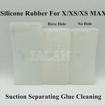 

Suction silicone rubber mat hole glue cleaning glass separate for IP X XS MAX glue removing tool pad lcd display screne repair