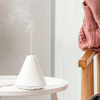 

Volcanic Air Ultrasonic Humidifier with LED Light Essential Oil Diffuser Aroma Diffuser USB Humidifiers Air Freshener Mist Maker