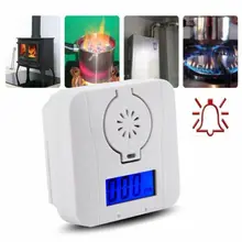 Угарный газ Co2 и дым Предупреждение ющий датчик температуры травления газа ЖК-дисплей