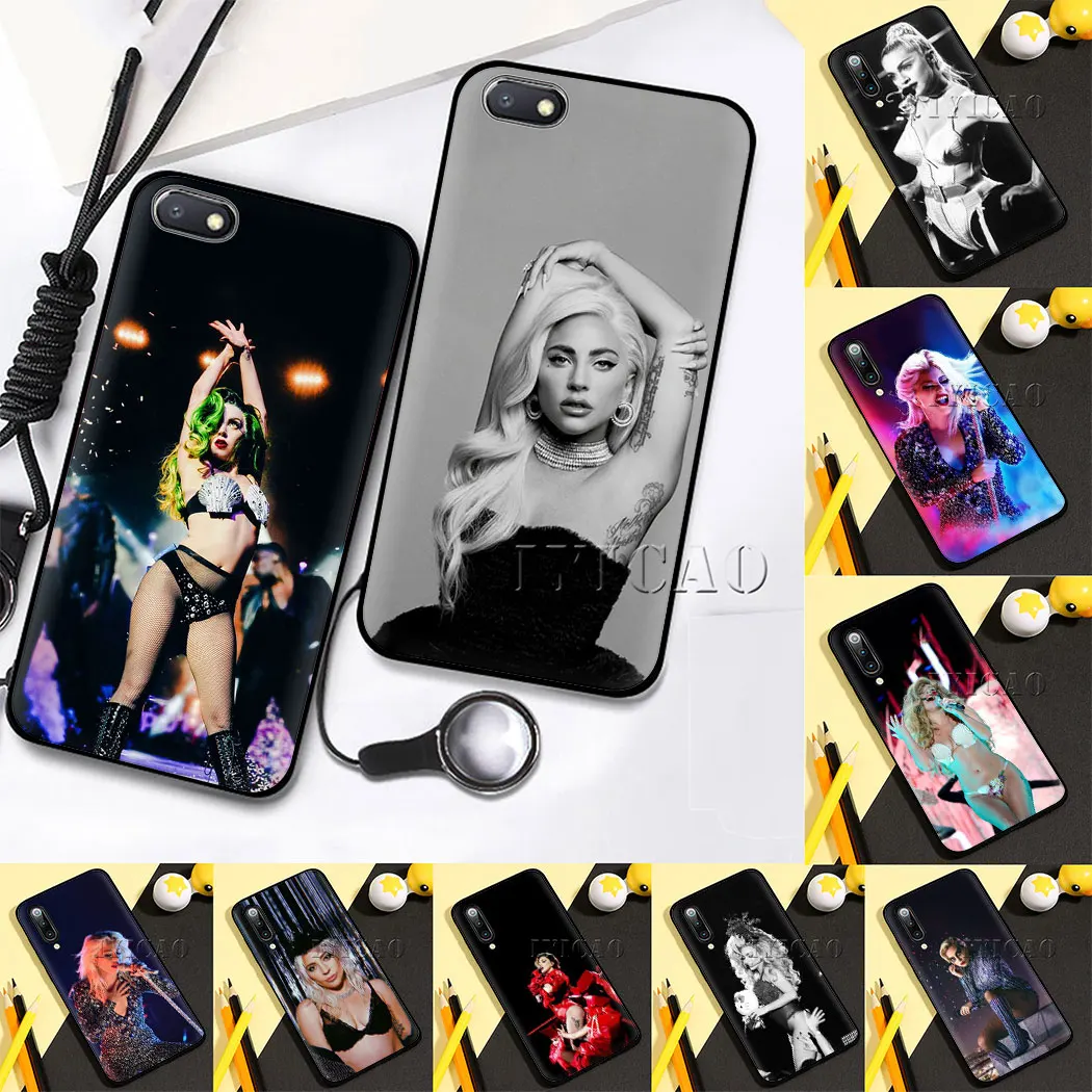 Мягкий силиконовый чехол для телефона Lady Gaga Redmi Note 5 6 7 8 4X Pro 5A Prime Pro|Чехлы-накладки|