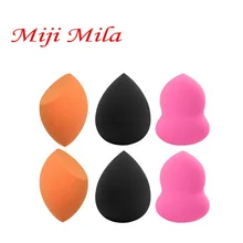 Miji Mila, 6 шт., набор спонжей для макияжа, блендер, основа для растушевки, безупречная губка для жидкостей, крем и пудра, губки для макияжа