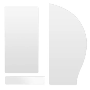 

3PCS Premium Acoustic Guitar Pick guard Basic Type Glossy Clear Guitar Pick Guards for Acoustic Guitars