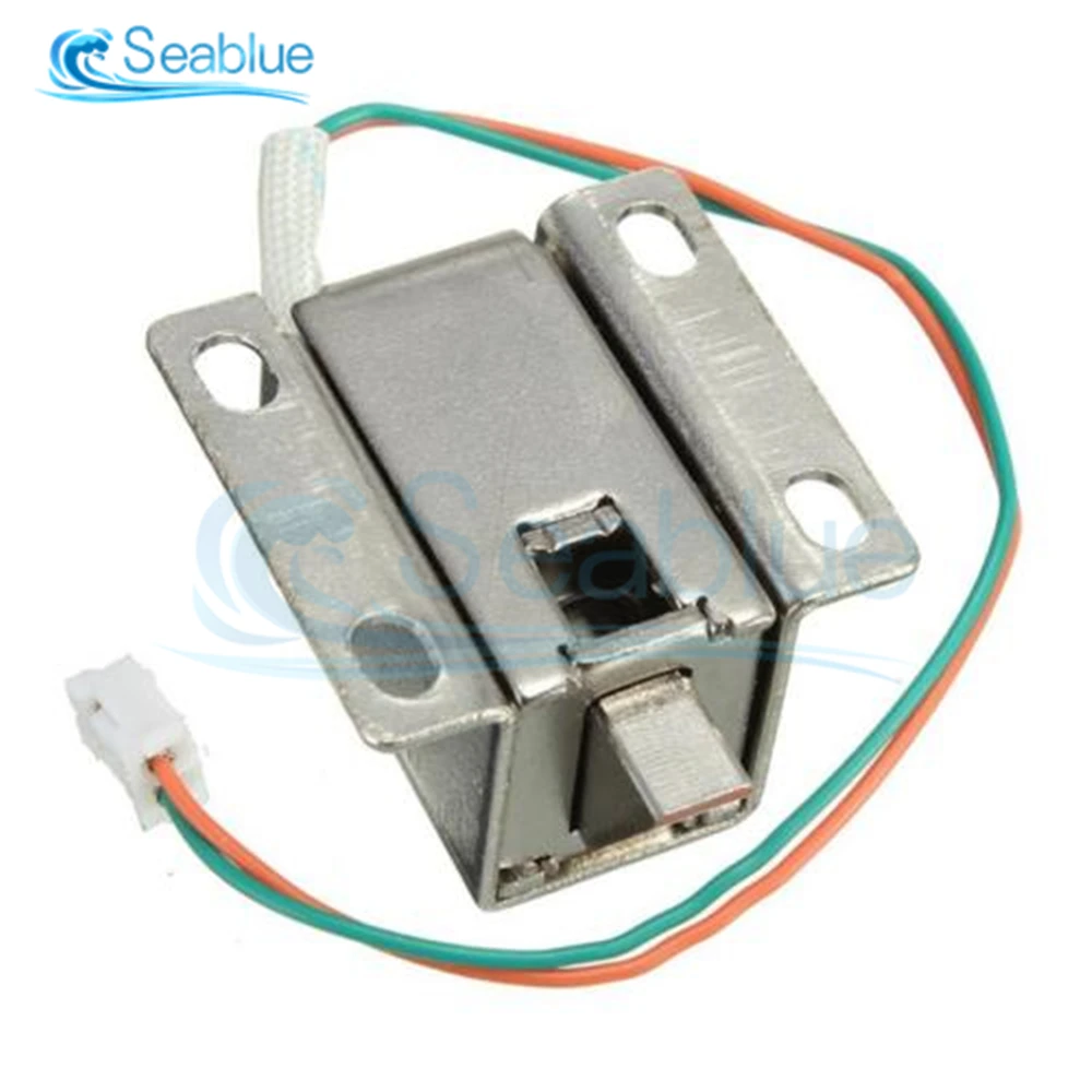 Cabinet Door Lock Electronic Lock Catch Door Gate 12V 0.35A 350mA Solenoid Access Control For Electric Control Cabinet Door Drawer Locks cabinet door lock door lock buckle drawer lock