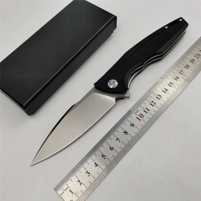 Kesiwo YS-G10 Folding D2 Blade Survival Hunt Tactical Camping Pocket Flipper G10 Outdoor Fruit Kitchen Rescue Hiking EDC Knife |