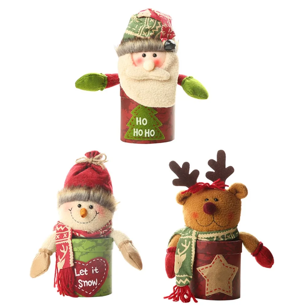 Christmas candy jar candy party home for gifts decoration supplies holiday gift Christmas bolsas de regalo de navidad 30S11 (15)