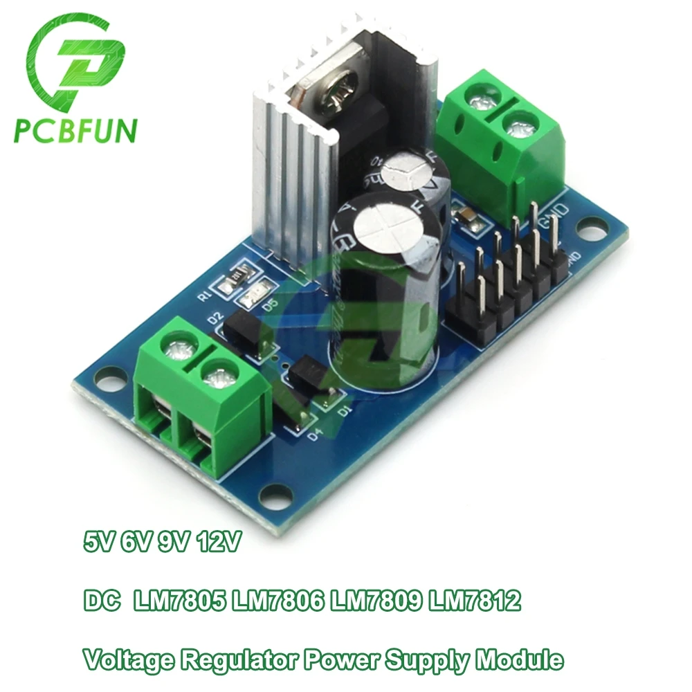 LC LM7805 LM7806 LM7809 LM7812 DC/AC Three Terminal Voltage Regulator ...