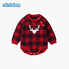 Best Offers Baby Bodysuit Fashion Newborn Boys Girls Baby Suits Long Sleeve Infant Jumpsuits Funny Christmas Reindeer Knitted Onesie Costume Best Offers Baby Bodysuit Fashion Newborn Boys Girls Baby Suits Long Sleeve Infant Jumpsuits Funny Christmas Reindeer Knitted Onesie Costume