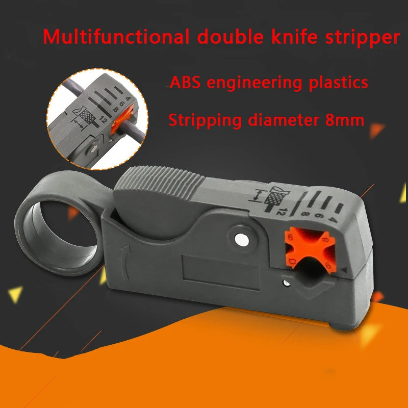 Details about   Double Blades stripped Wire Automatic Stripping Plier Cable Stripper Tools RH551 