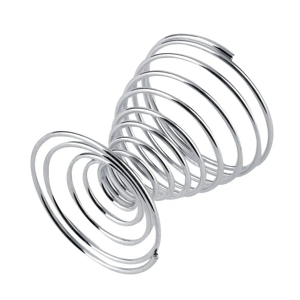 Home Use Stainless Steel Spring Wire Tray Boiled Egg Cups Holder Stand Storage Egg Cup Cooking Tool Kitchen accessoriesdiscount
