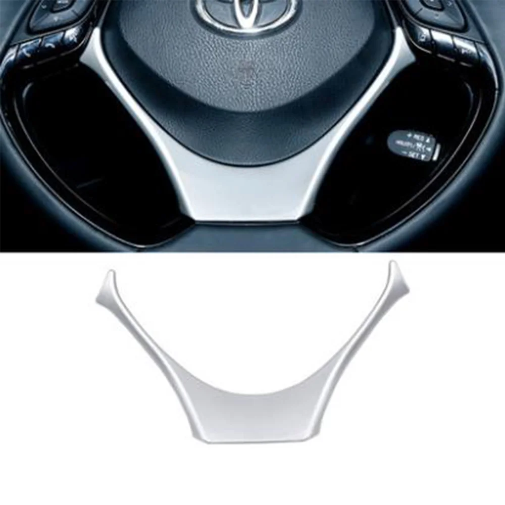 Для Toyota C-HR CHR рулевое колесо внутренняя отделка молдинги авто украшение автомобиля Стайлинг Аксессуары
