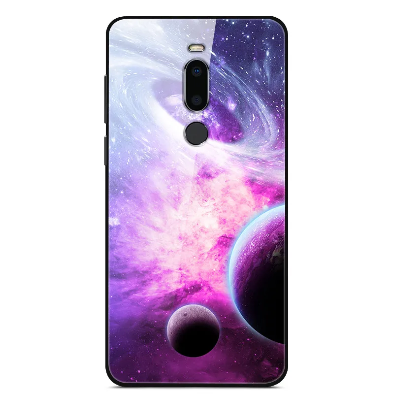 60 Для Meizu X8 чехол из закаленного стекла жесткий чехол для Meizu X8 X 8 мягкий чехол для телефона бампер для Meizux8 Coque защитные чехлы - Цвет: 60