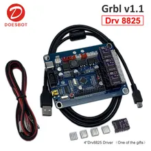 GRBL 1,1 USB ЧПУ гравировальный станок плата управления 3 оси управления лазерной гравировкой доска Drv8825