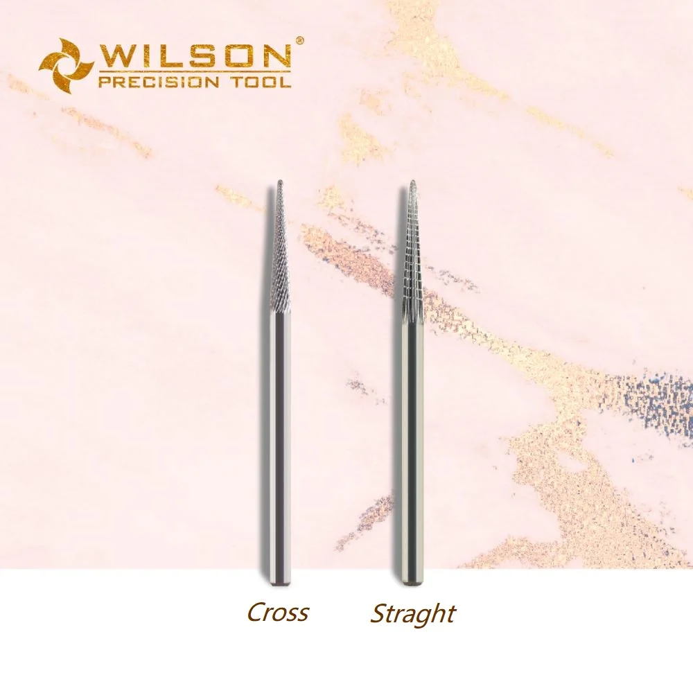 Sharp Conical Shape WILSON Carbide Nail Drill BitsNail Art Equipment