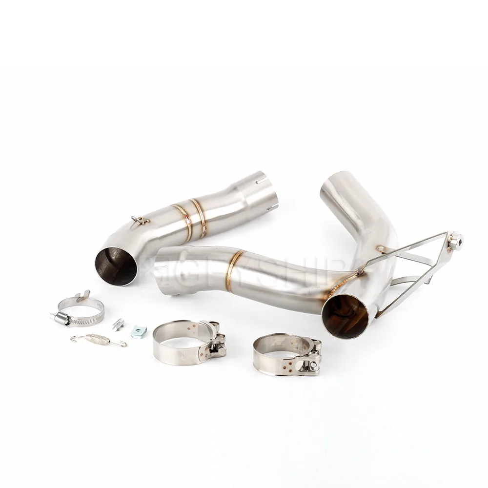 Exhaust Link Pipe Slip-on For Ducati Multistrada 950 2017 to 2020 2021 Multistrada 950 S Escape Motorcycle - Image 4