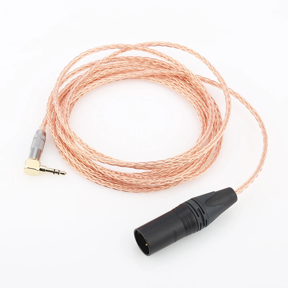 Audiocrast OCC медь 4pin XLR штекер до 3 5 мм стерео аудио адаптер кабель Модернизированный |