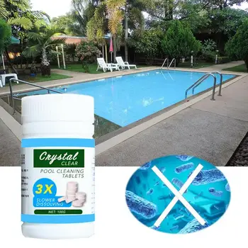 

100pcs Water Multifunctional Effervescent Spray Cleaner Glass Concentrated Cleaner Home Magic Swimming Pool Cleaning Tools