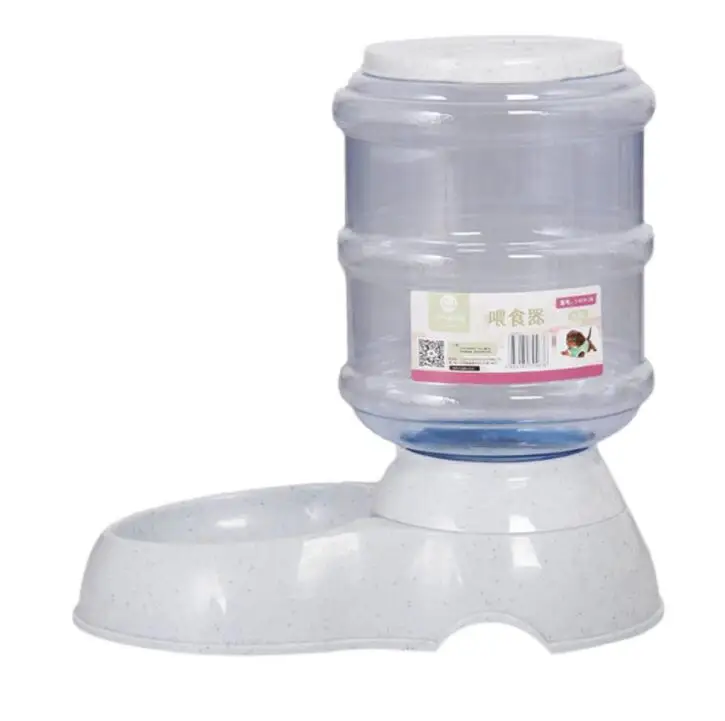Food feeder 3.5L Pet Dog автоматический диспенсер, кормушка для воды, кормушка для кормления, миски для собак и кошек, большая емкость, принадлежности - Цвет: Food feeder