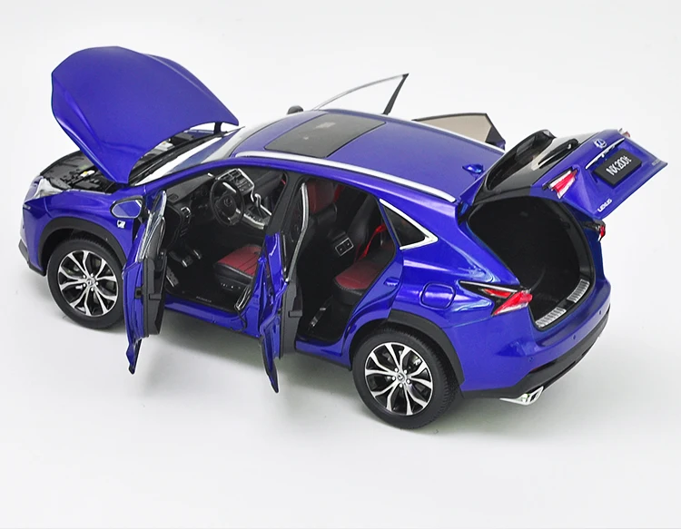 1:18 Lexus NX NX200T сплав модель автомобиля статические металлические модельные автомобили оригинальная коробка для подарков коллекция