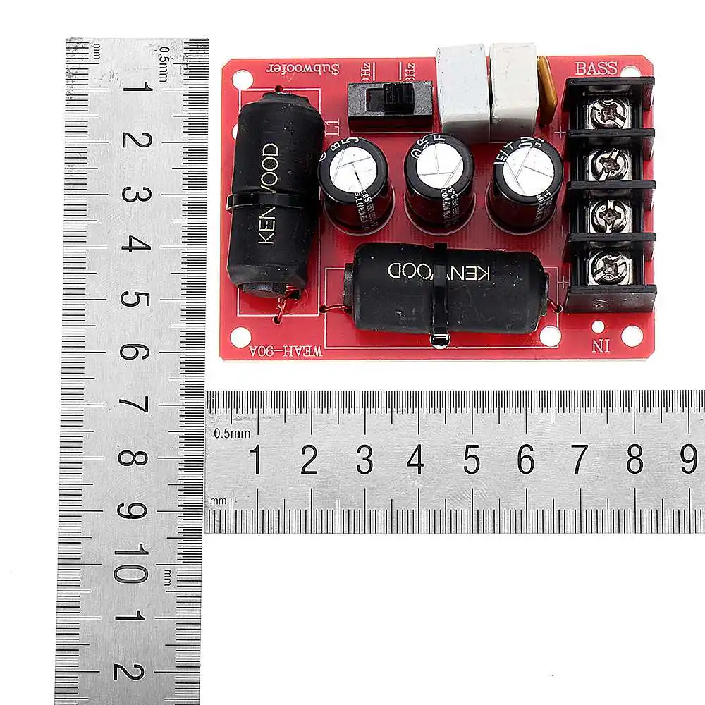 DIYN WEAH-90A 200 Вт аудио динамик сабвуфер кроссовер Solderless Бас Частота модуль Делителя Частоты