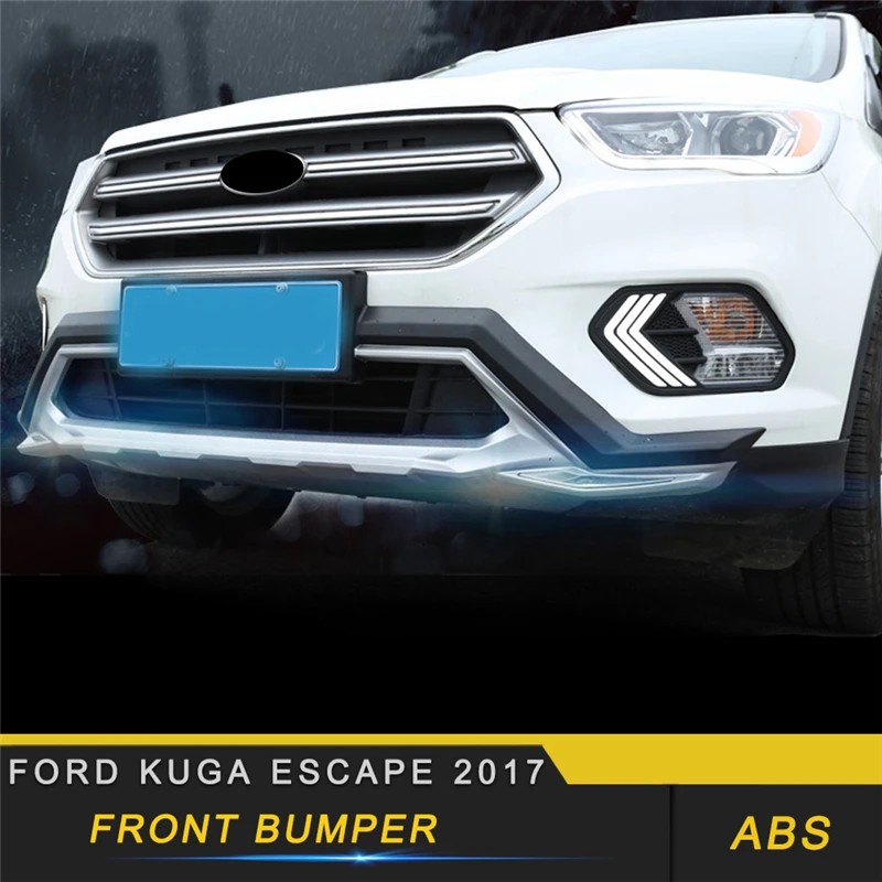 

For Ford KUGA Escape 2017 2018 Car Styling Bumper Fender Protector Cover Trim Frame Sticker Exterior Accessories