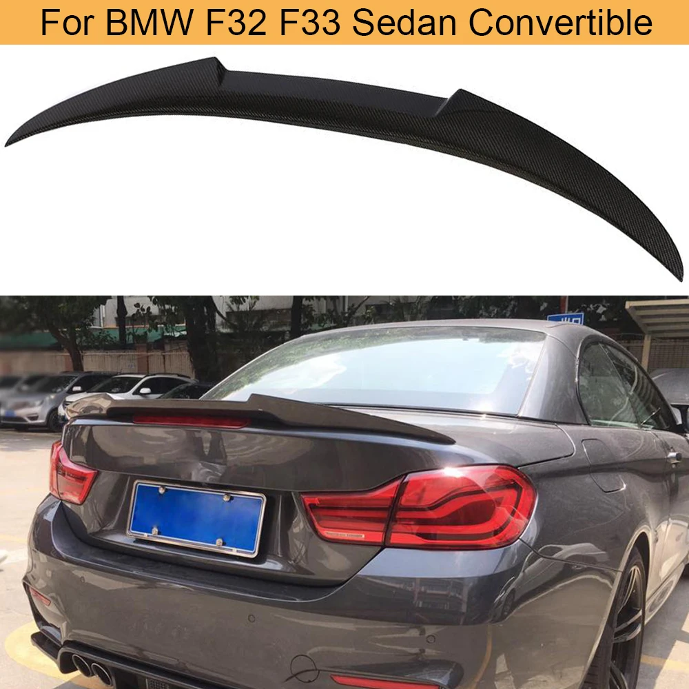 Задний спойлер из углеродного волокна для F32 F33 автомобильный BMW 4 серии седан