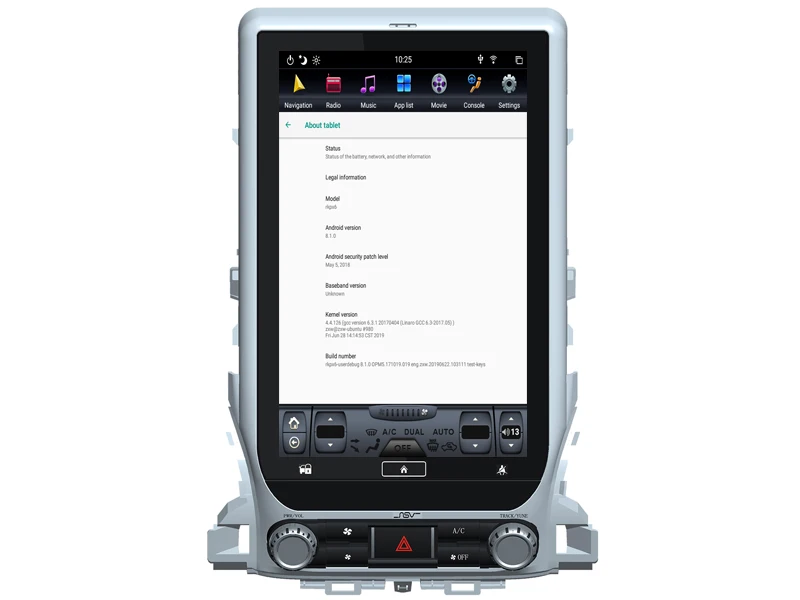 AVGOTOP Android 8,1 Tesla автомобильная аудиосистема мультимедиа для TOYOTA LAND CRUISER 6 ядер+ 4G+ 32G ips экран